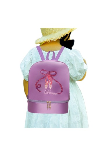 Suntek Bale Dans Sırt Çantası Hafif Kızlar Seyahat Mor