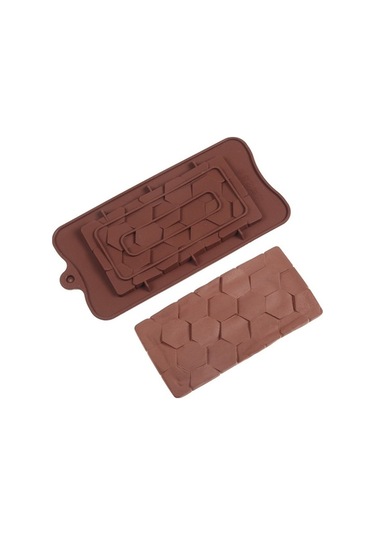 Fastbuy 3d Silikon Çikolata Kare Kalıbı, Jöle Pasta Kalıbı, Yeniden Kullanılabilir Ev Yapımı Pastacılık Aksesuarları, Çok Ren Çok Renkli