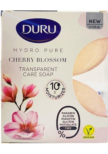Duru Hydro Pure Sakura Çiçeği Sabunu 2 x 135 G