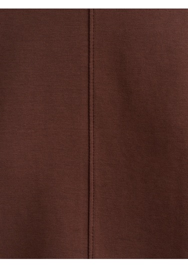 Dilvin 91523 Kısa Kollu Mini Elbise-açık Kahve Açık Kahve