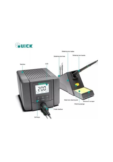 Quick Ts8 150w Dijital Havya İstasyonu