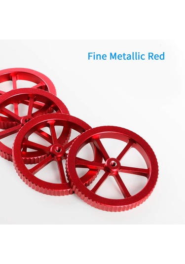 Suofeng Metal El Ayarlı Vida Somunu Seti - 60mm Çap, 10mm Yay, 4 Adet