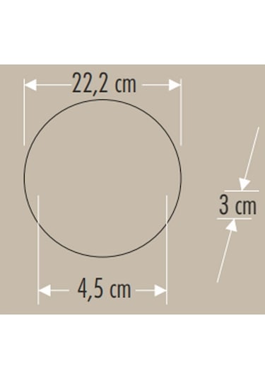 Cata Ct-5664 Sıva Üstü X-Plus LED Panel Armatür Beyaz ışık 40 wat Siyah