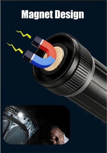 Gold Orıon Alüminyum Led Fener Or-2304-tg Siyah