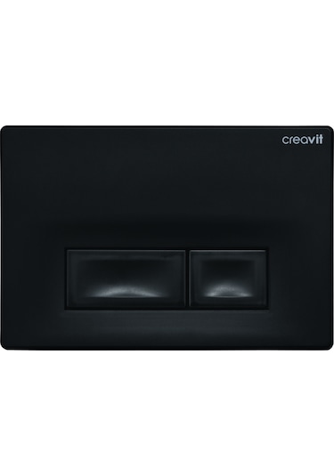 Creavit Ore Mat Siyah Boyalı Kumanda Paneli  GP3002.01 Mat Siyah