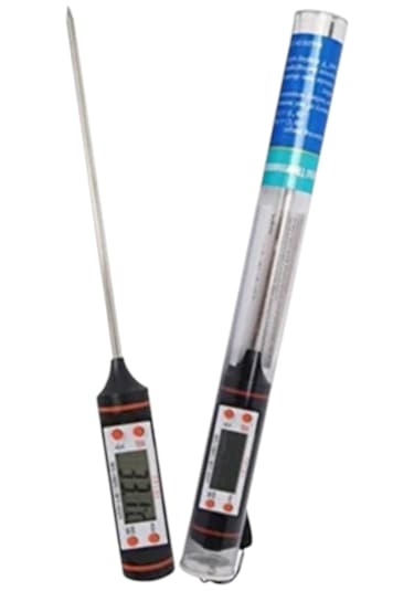 Dijital Mutfak - Siyah Gıda Termometresi Sıcaklık Ölçer Tp101