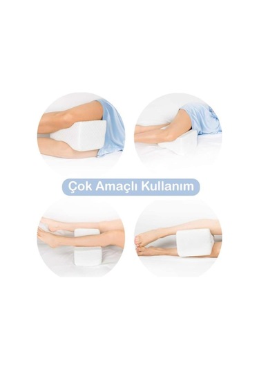 Devix Visco Diz Yastığı Bacak Destek Yastığı Bacak Arası Yastık Ortopedik Pozisyon Uyku Minderi