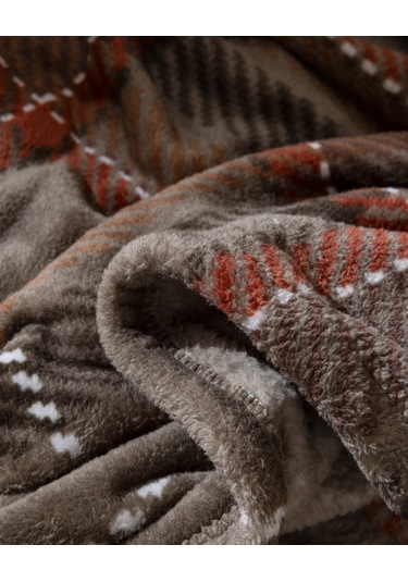 Antonin Tek Kişilik Welsoft Baskılı Battaniye - Yeşil 8684427292655 Çok Renkli