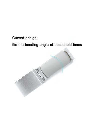 Sones Kulaklık Braketi İnternet Kafe Monitörü Kulaklık Askısı Masaüstü Kulaklık Sergileme Standı, Stil: Kilitli Klips Tipi Gümüş