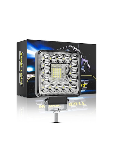 Off Road Projektör Sis Farı 41 Led 123 Watt Oto Çalışma Lambası