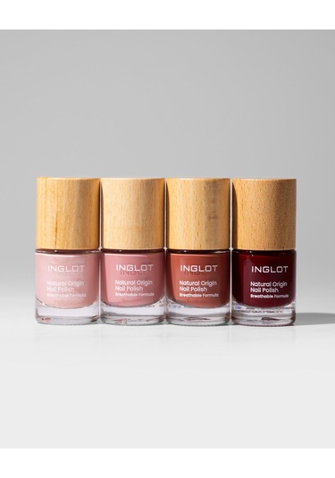 Inglot Natural Origin Nail Polish Power Plum 008