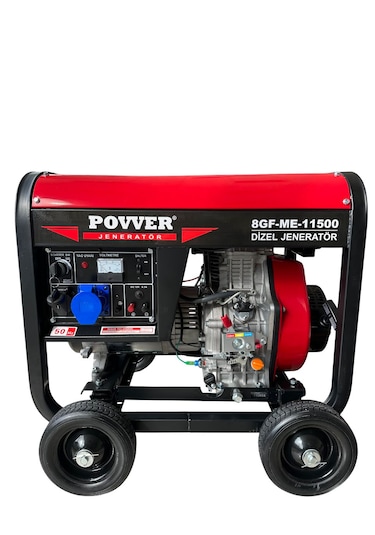 Power 8GF-ME-11500 10Kva 8Kw İpli Marşlı Dizel Jeneratör