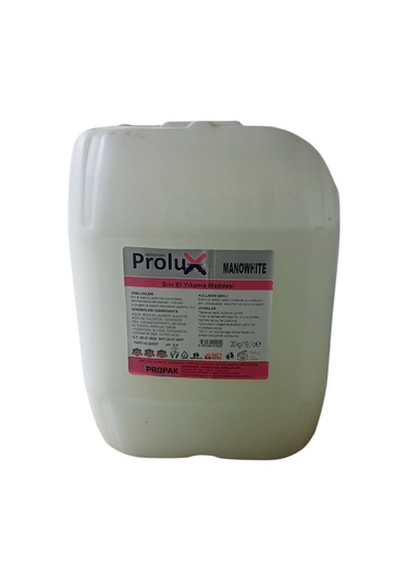 Prolüx Manowhıte Sıvı El Yıkama Maddesi 20lt