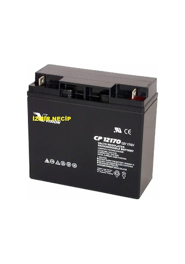 12 Volt 17 Amper Kuru Tip Ups Akü Bakımsız