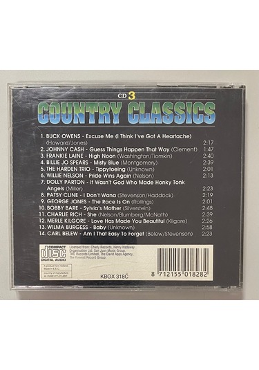 Country Classsics 3 Cd