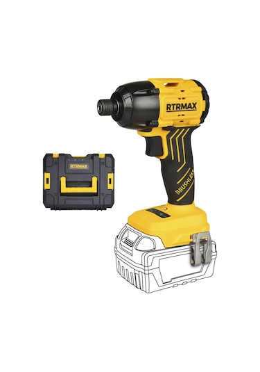 Rtrmax RTS5020B Şarjlı Torklu Vidalama Makinası Kömürsüz 200 Nm - Akü Hariç