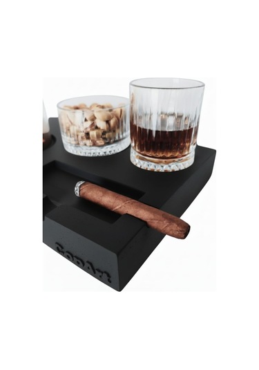 Elza Siyah Biyoetanol Masaüstü Şömine - 1 Lt Copart Yakıt Hediye