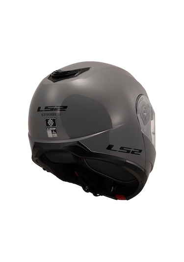 Ls2 Strobe 2 Çene Açılır Motosiklet Kaskı Nardo Gri