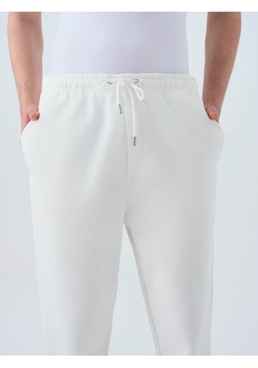 Loft Regular Fit Beyaz Erkek Eşofman Altı Lf2039613 Beyaz