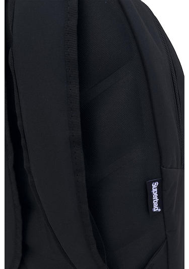 Superbag Sırt Çantası Siyah-Beyaz Seyahat Kurs Okul Günlük Kullanım Siyah - Beyaz
