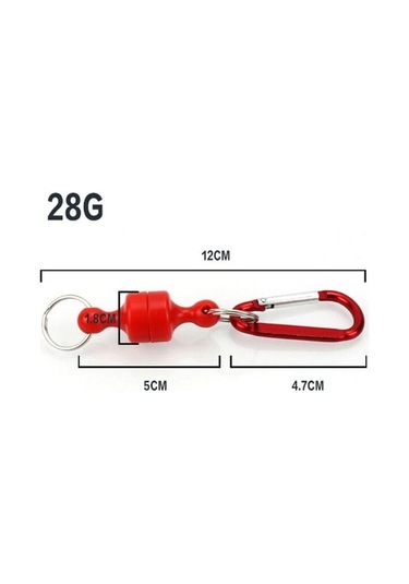 Captain 7683 Çok Amaçlı Mıknatıslı Karabina Magnet Klips