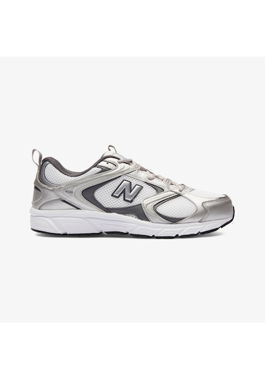 New Balance 408 Unisex Gri Spor Ayakkabı Düz Ml408ds Gri