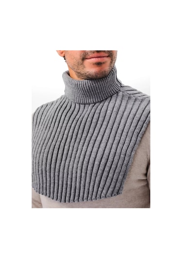 Kamot Yünlü Yaka Askı 251598632 Gri