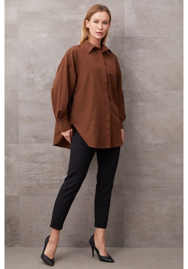 Dparis Basic Oversize Gömlek