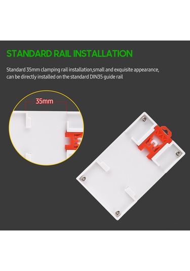 Konesam Dın Raylı Dijital Sıcaklık Kontrol Cihazı, Soğutma-ısıtma Regülatörü, Damla Prob, 110-240v, -50 120 C Aralığı