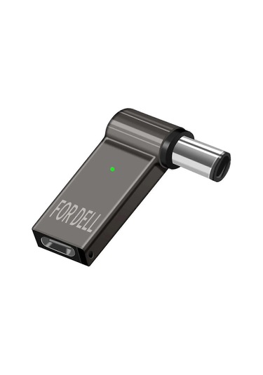 Usb C - 7.4mm Dizüstü Bilgisayar Şarj Adaptörü Dişi Tip C - Erkek Dc 7.4 X 5.0mm Namlu Jak Fişi Dönüştürücü