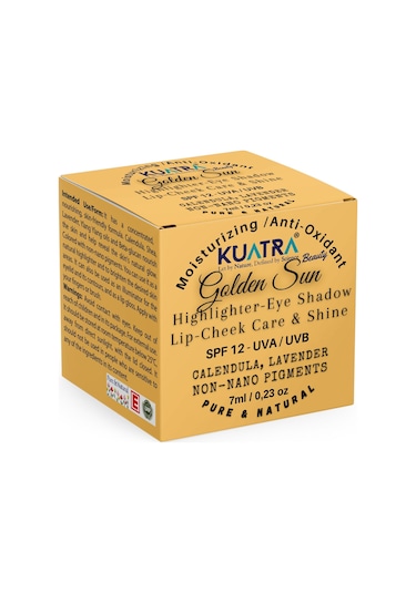 Kuatra Golden Sun Çok Amaçlı Işıltı Veren Balm 7 ML