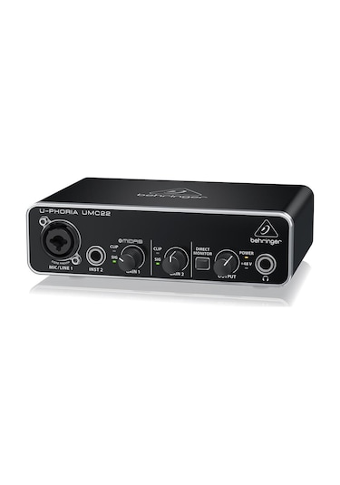Behringer UMC22 Midas Mikrofon Preamfi 2x2 USB Ses Kartı