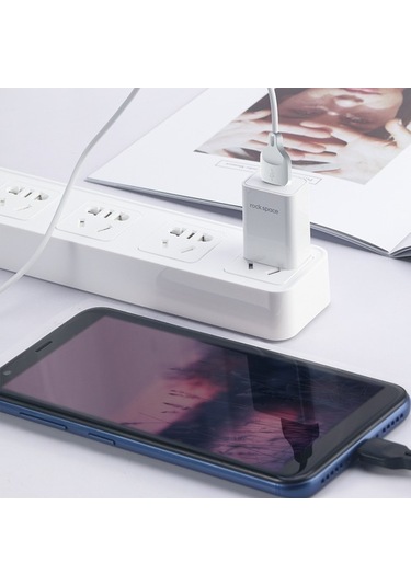 Rock Space Z13 Micro Usb Şarj Ve Data Aktarım Kablosu 1Mt 2A