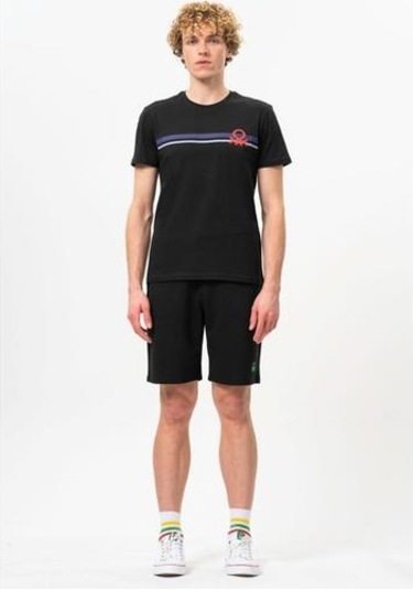 Benetton T-shırt-kırık Beyaz Kırık Beyaz