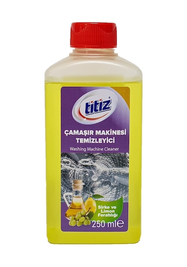 Titiz Çamaşır Makinesi Temizleyici Sıvı 250 ML