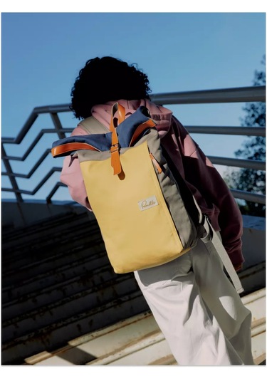 Roadlike Şehir Tarzı, Sırt Çantası, Roll Top, Dizüstü Bilgisayar Bölmeli 175757303 Gri