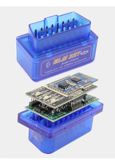 327 V1.5 Bluetooth Araç Arıza Tespit Cihazı Obd2 - Pıc18f25k80 Çift Çipli,