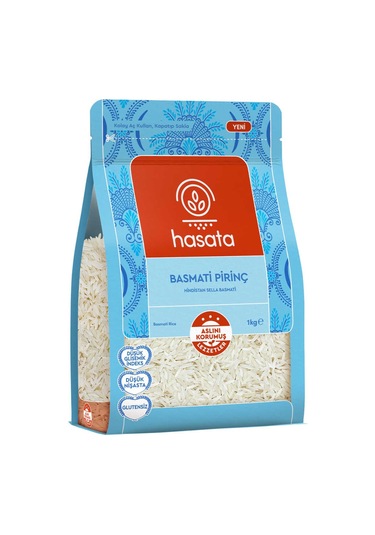 Hasata Basmati Pirinç 1 Kg X 3 Adet