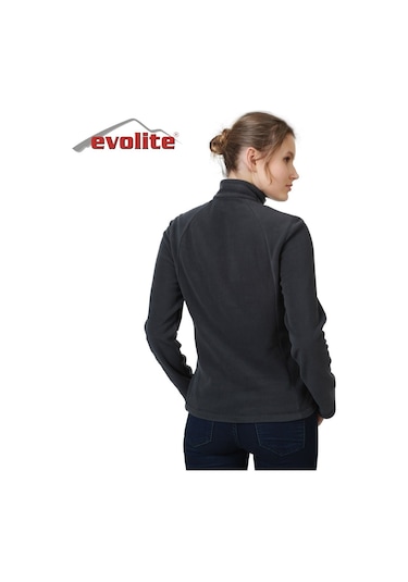 Evolite Fuga Kadın Mikro Polar Sweater - Gri Çok Renkli
