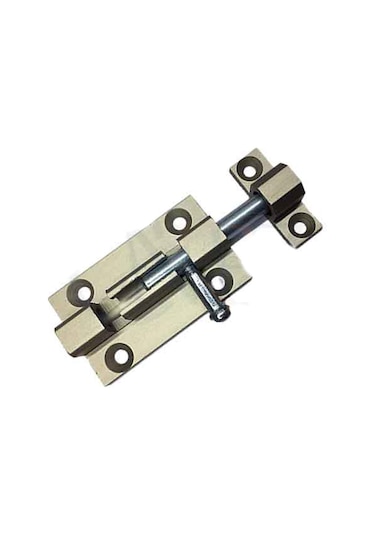 Büro Ev Bebek Güvenliği İçin 20adet 5cm Mat Silver Kapı Pencere Sürgü Seti Gri