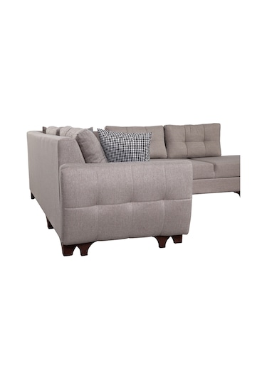 Eymense Cloft Köşe Koltuk Krem