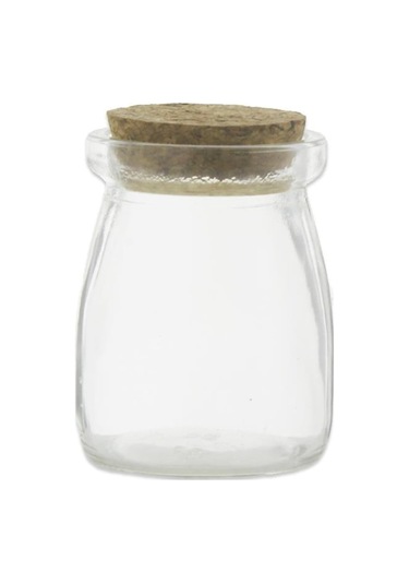 Mutluadim 12 Adet 90Cc Geniş Ağızlı Sütçü Kavanoz Şişe-Beyaz