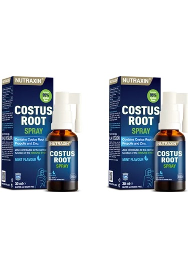 Nutraxin Costus Root Nane Aromalı Sprey 2 x 30 ML