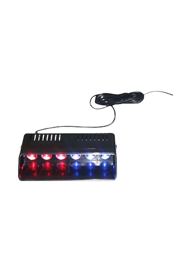 Space Space Flaş Led Çakarlı 6w Kırmızı-mavi 8 Fonksiyonlu / Lapa174 O A34444
