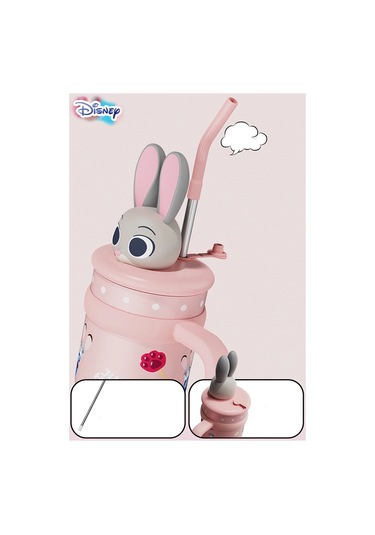 Cadılar Bayramı Tumbler Termos Kahve İçin 700 Ml Büyük Mac 316 Koyu Pembe