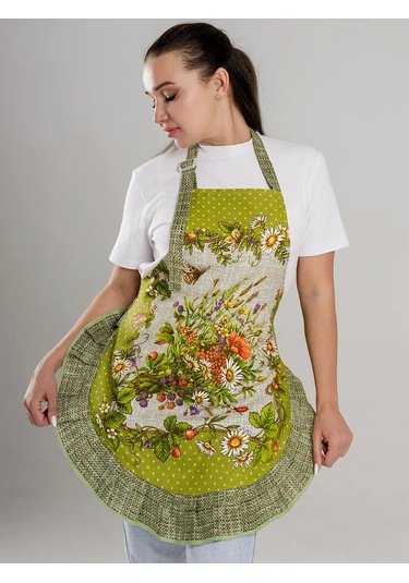 Kuhna V Gorosek Kadın Mutfak Önlüğü 241275091 Yeşil