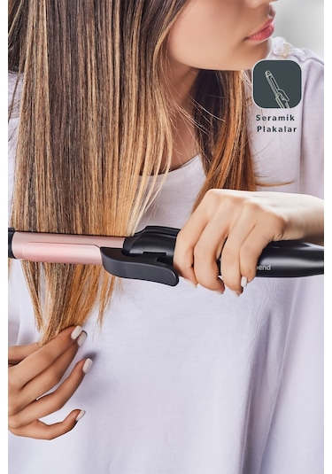 Homend Hairmony 4605h 2 In 1 Saç Düzleştirici Ve Maşa