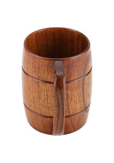 Ximistore9 Sağlıklı Ahşap Bira Bardak, El Tutmasıyla Konforlu Tutuş, Çok Amaçlı Kullanım İçin Dayanıklı Tasarım