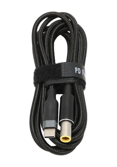 Padalink Jorındo 100w Usb-c'den Dc 7.9x5.5mm'ye Pd Hızlı Şarj Kablosu, Lenovo Dizüstü Bilgisayları İçin 1m, 90w-45w Uyumlu, Örgülü Teli Ve Dayanıklı