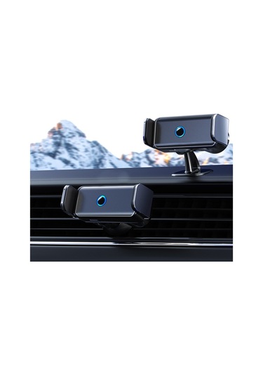 Sones Araç Hava Çıkışı Akıllı Navigasyon Elektrikli Cep Telefonu Tutucu, Renk: 660 Gri